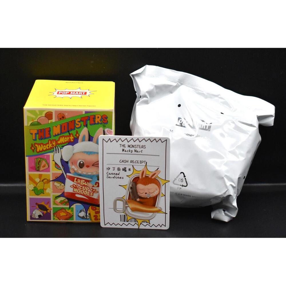Pop Mart The Monsters Labubu Wacky Mart Sardines Figure (A8)